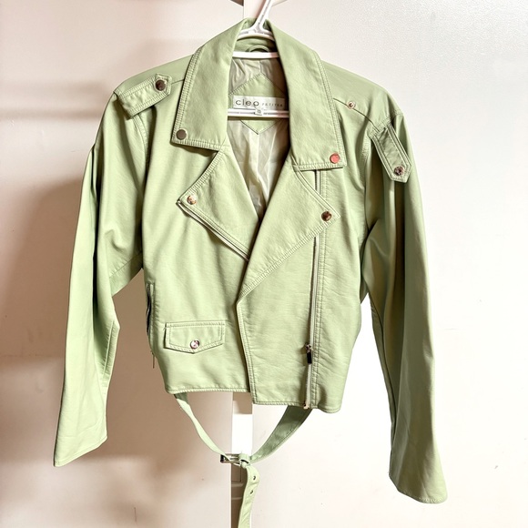 Leather Bomber Jacket - Picture 1 of 3